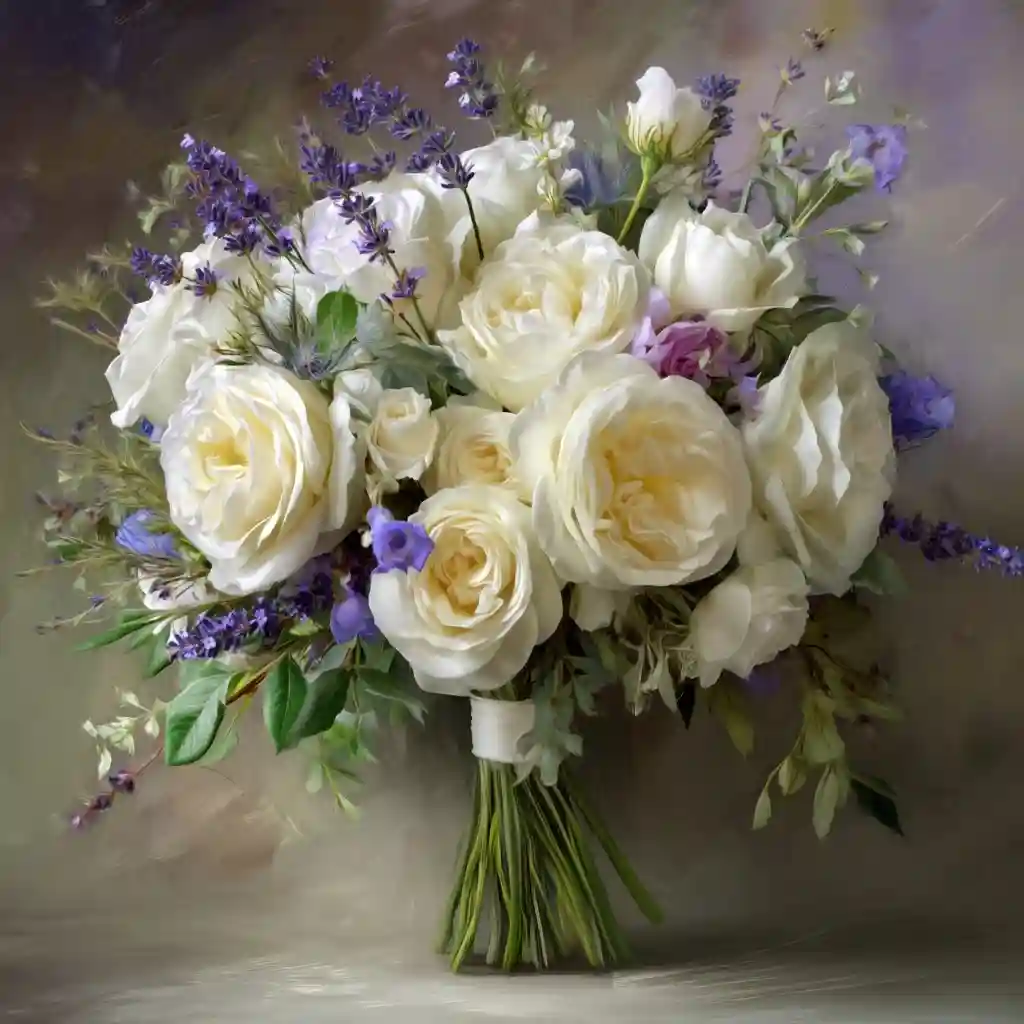 Classic White Roses