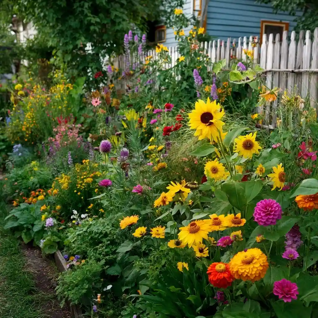 Create a Bed for Cut Flowers