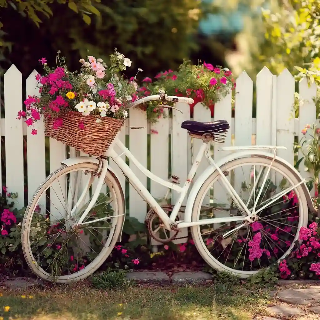  Old Bicycle Planter