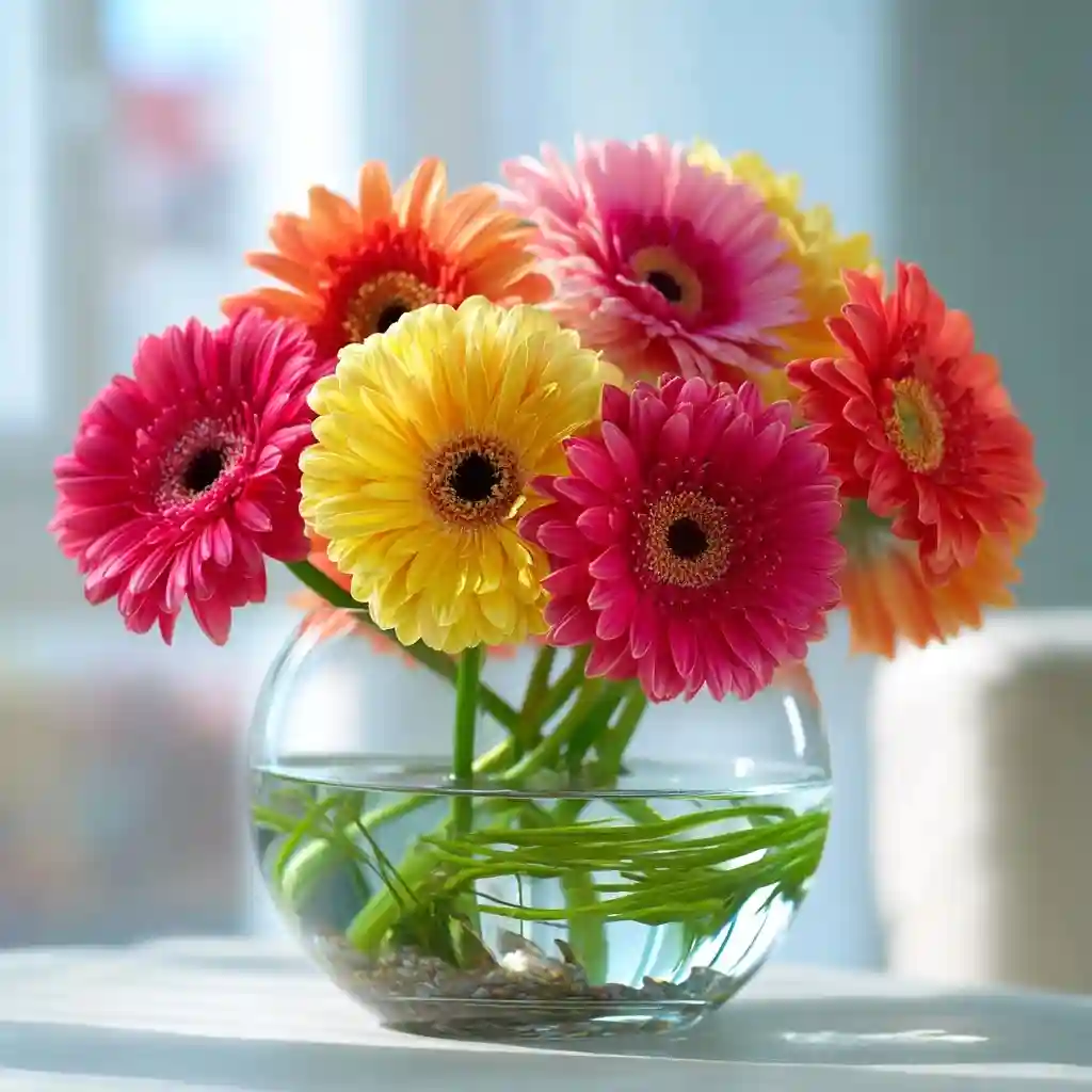 Handle Gerberas Properly After Harvest to Boost Vase Life