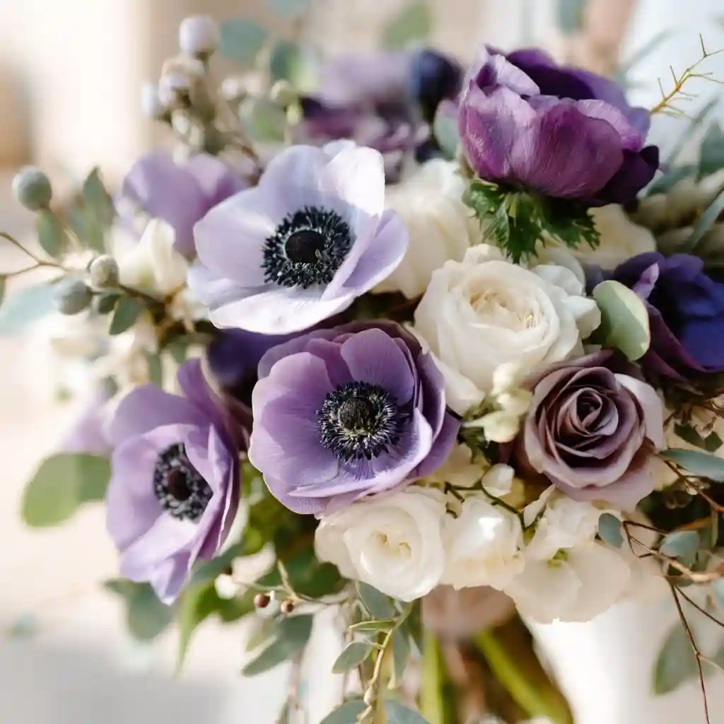 Lavender Anemone Accents