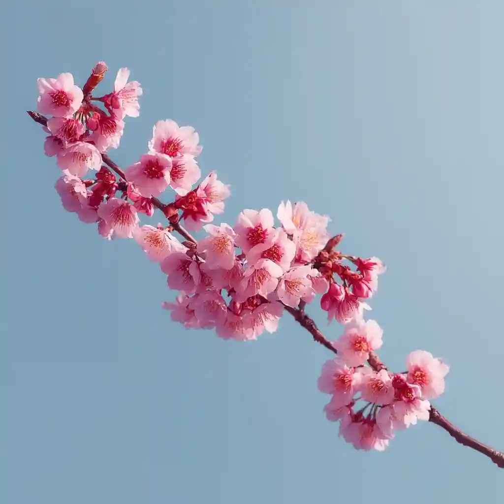 The Solitary Blooming Branch