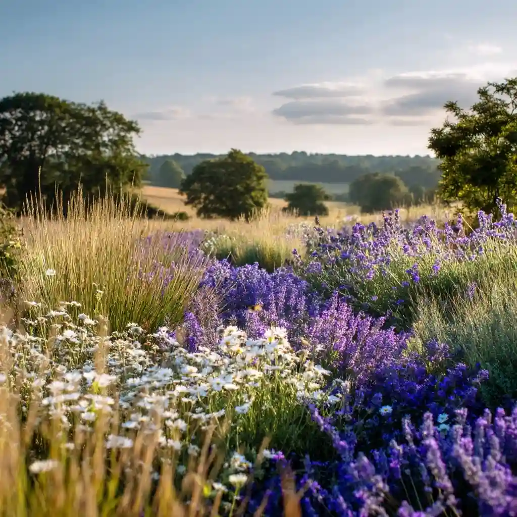 Wildflower and Lavender Meadow