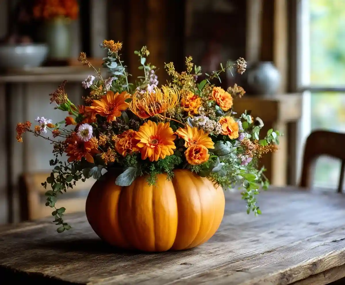 Pumpkin Floral Arrangements for Stunning Fall Décor
