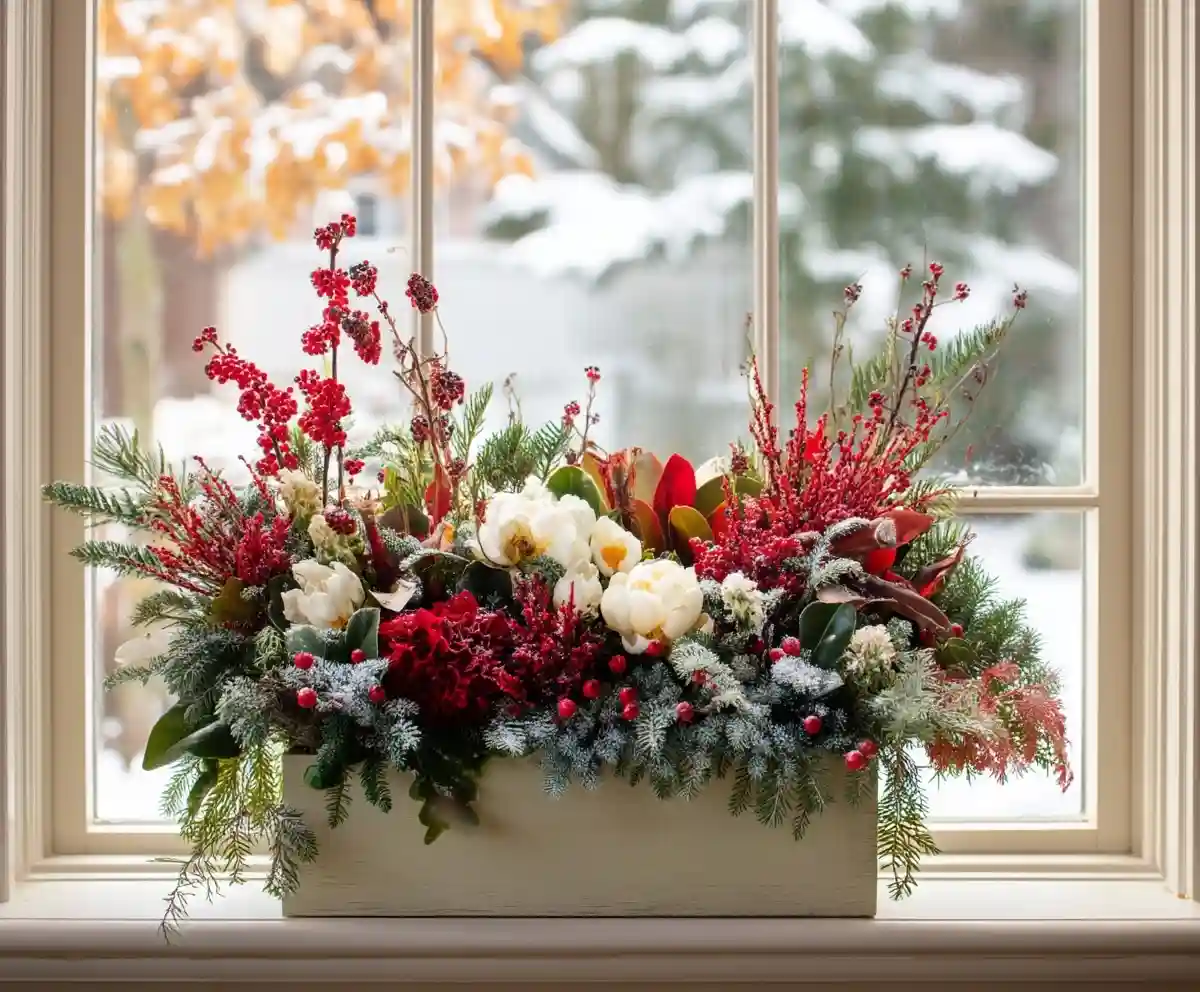 15 Winter Planter Ideas for Holiday Cheer
