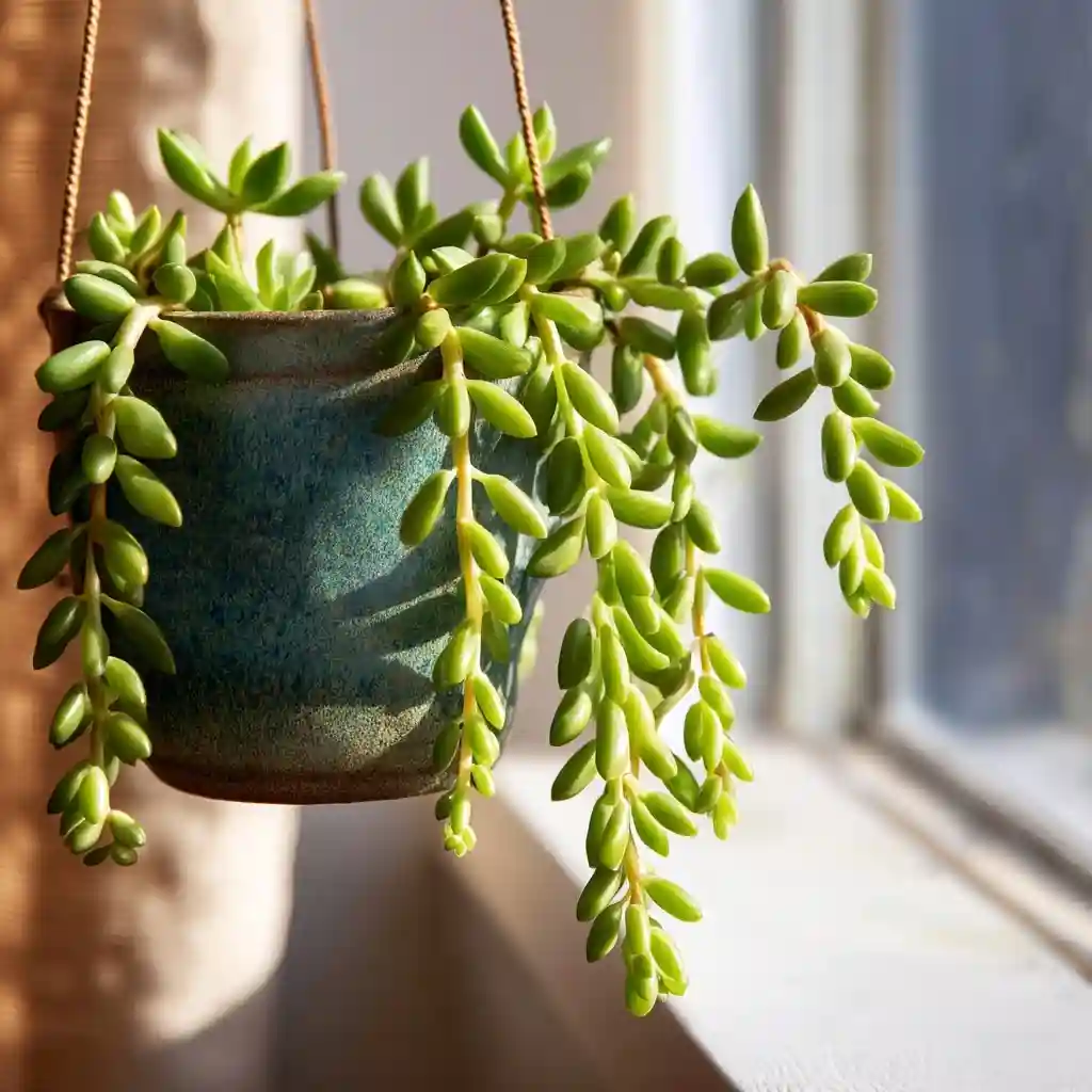1. Burro’s Tail (Sedum morganianum)