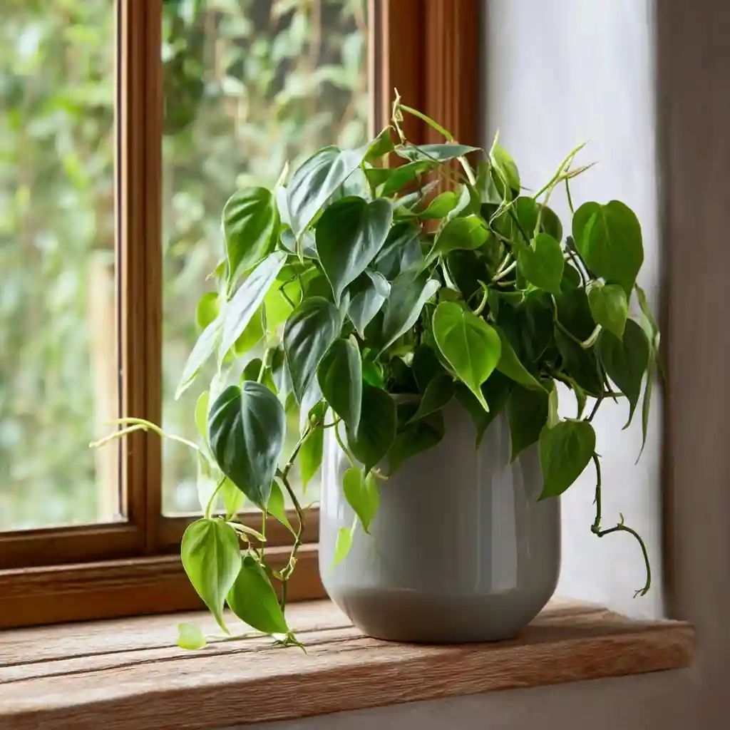 1. Heart Leaf Philodendron