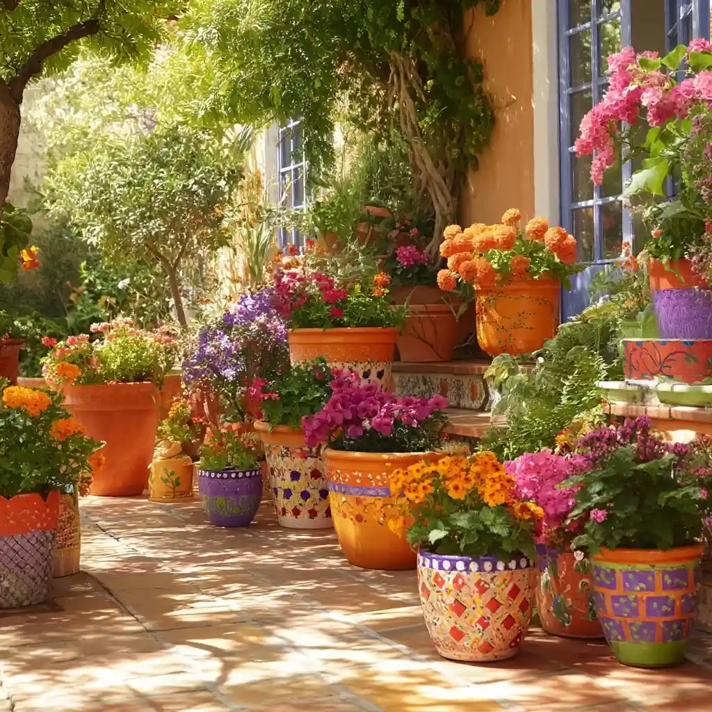 imple DIY Flower Pot Summer Project