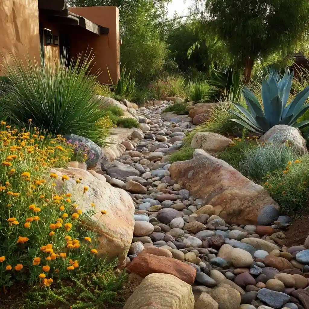 Budget-Friendly Dry Creek Bed Ideas