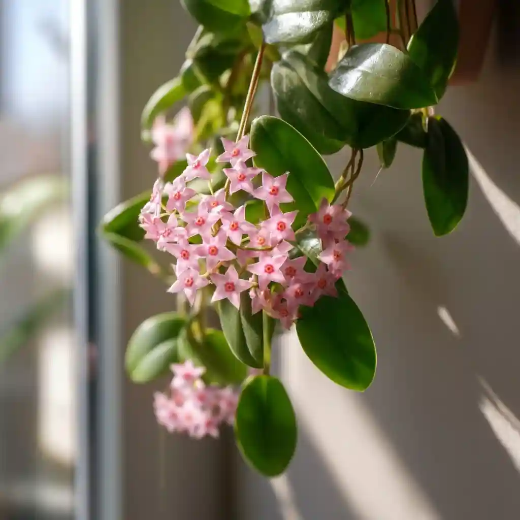 10. Wax Plant (Hoya carnosa)