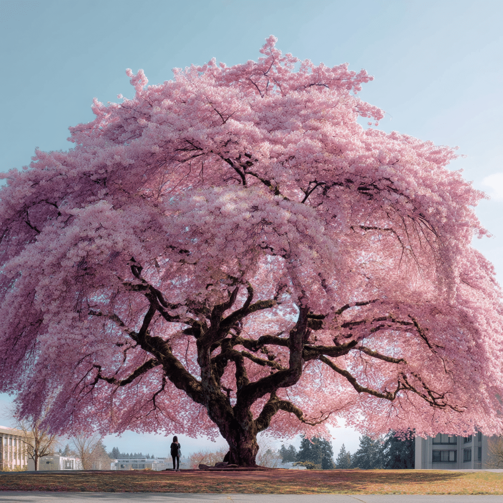 Cherry Trees Can Grow Much Taller Than You Think