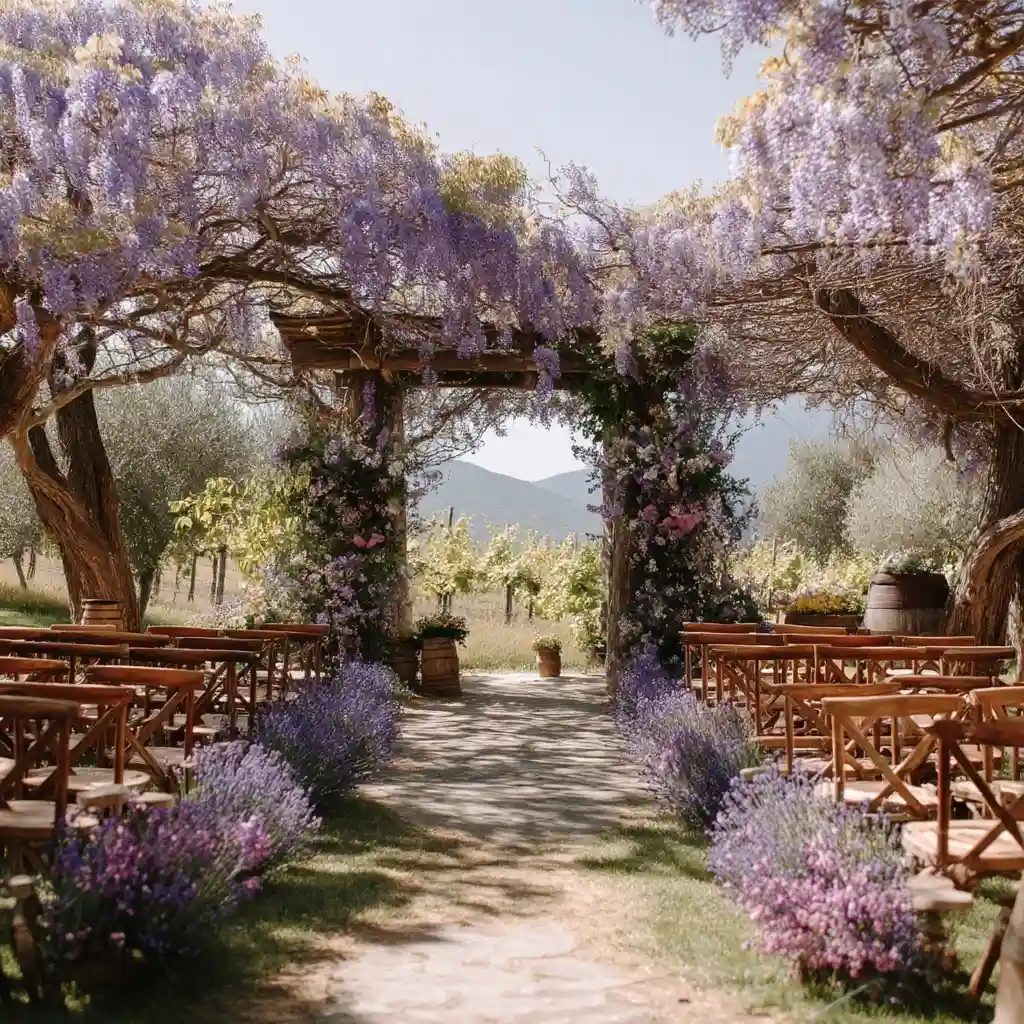 Lavender Dreams & Vineyard Vows