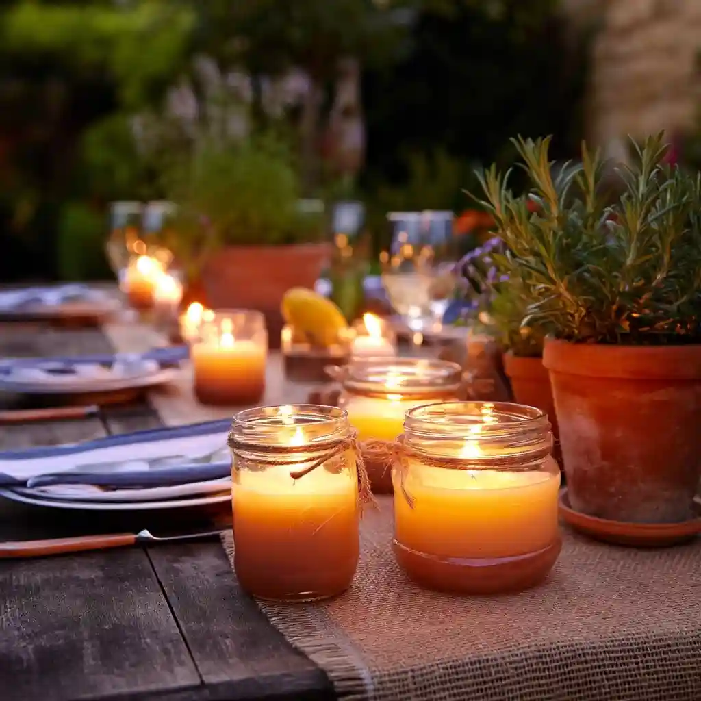14. How to Make Citronella Candles