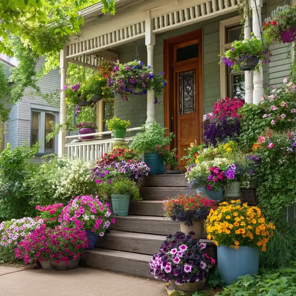 Container Garden Display