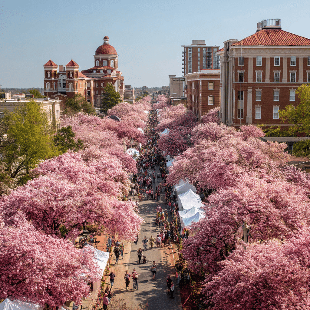 Macon, Georgia Is the “Cherry Blossom Capital of the World”