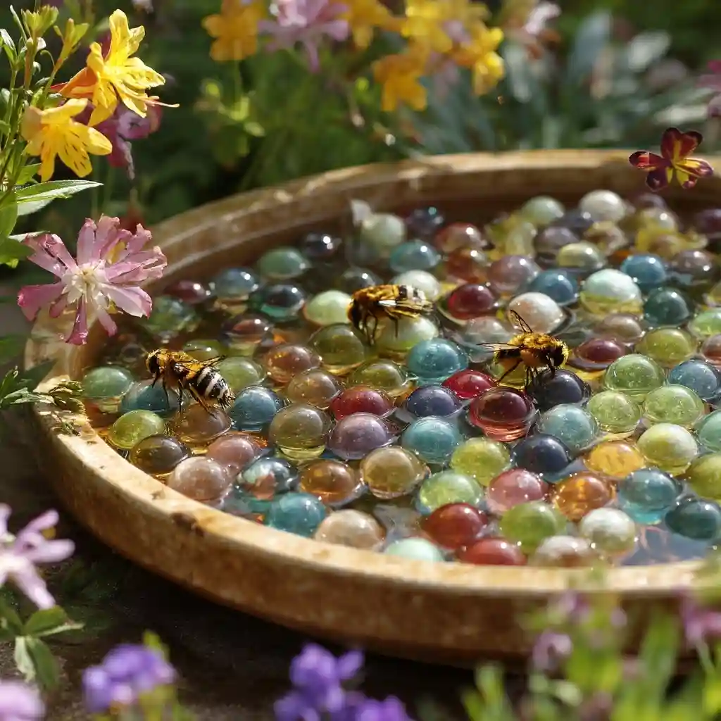 22. Bee and Butterfly Waterer