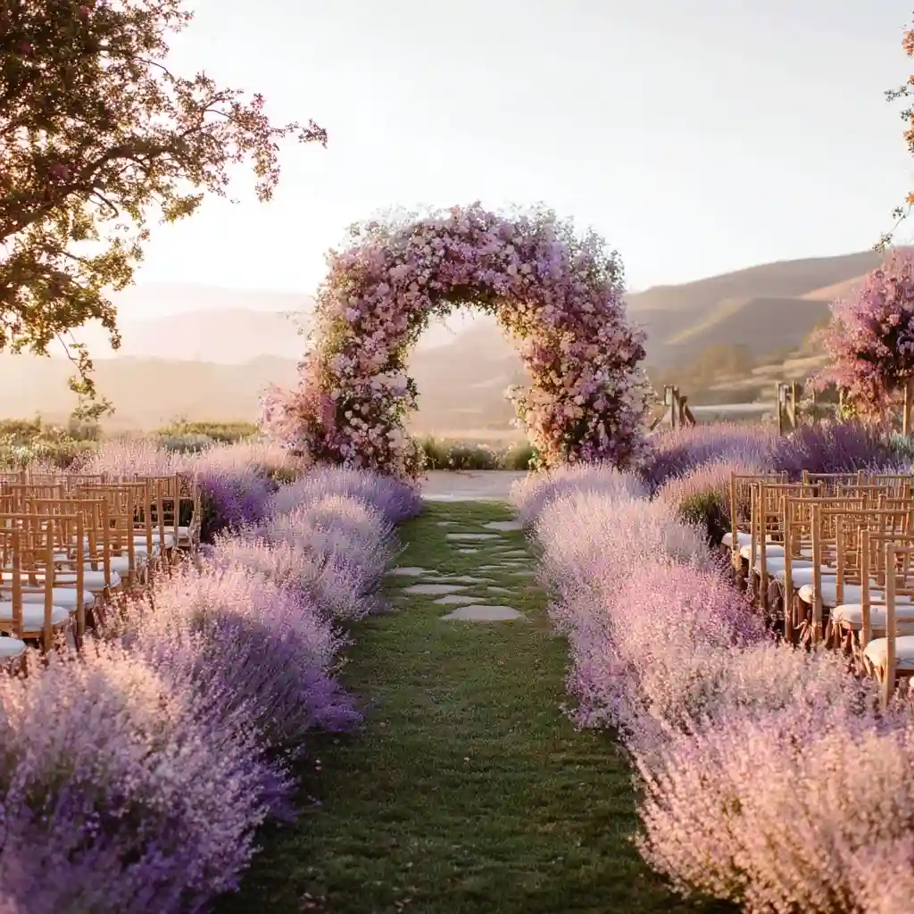 The Lavender Bloom Aisle