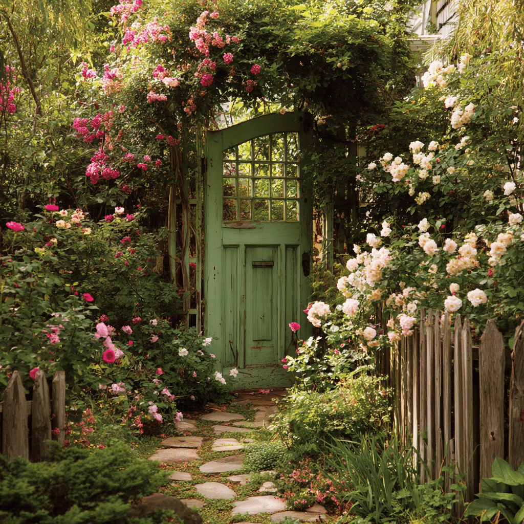 Vintage Door Garden Gates