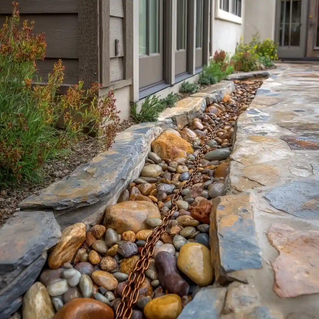 Using Dry Creek Beds for Drainage Solutions