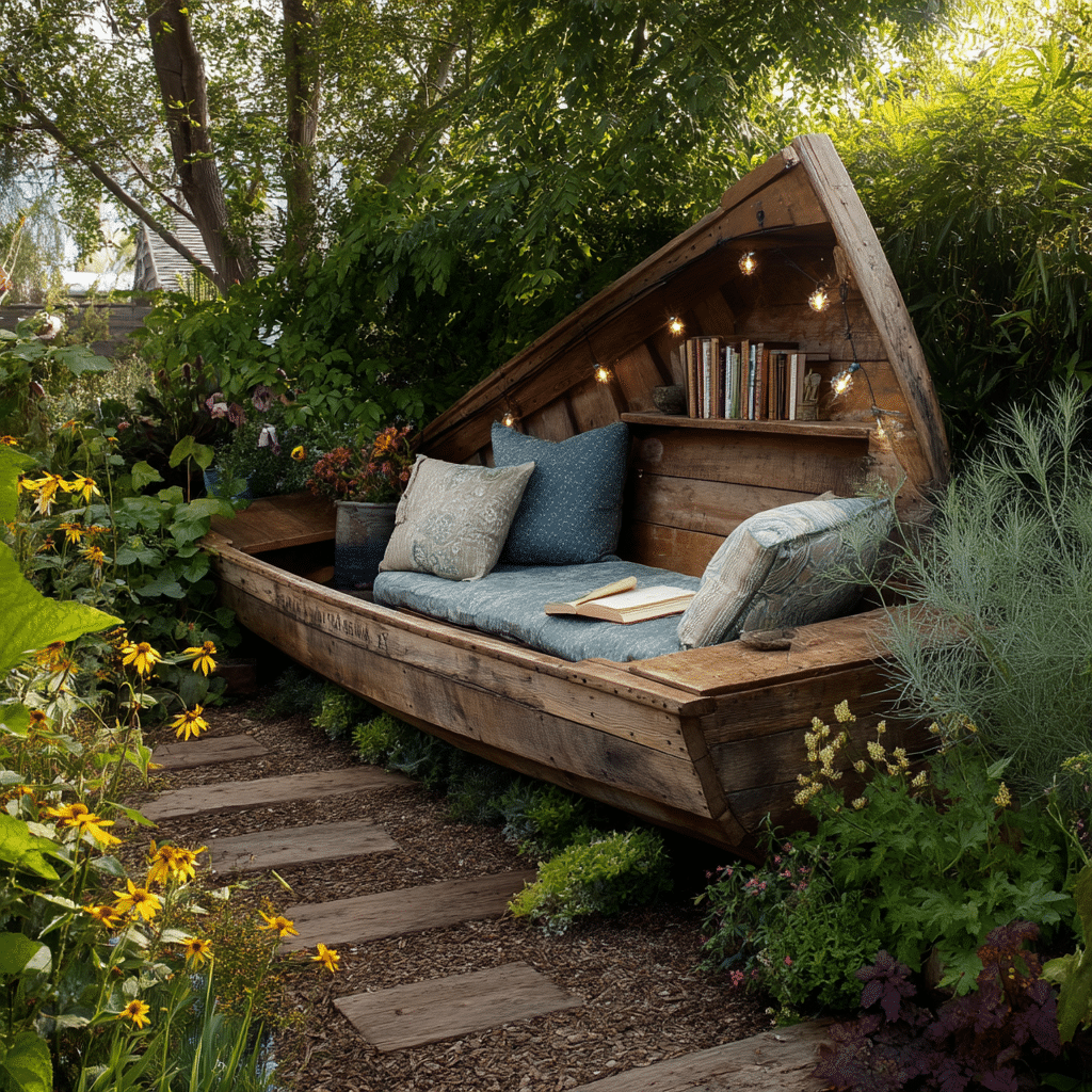 Canoe Reading Nook