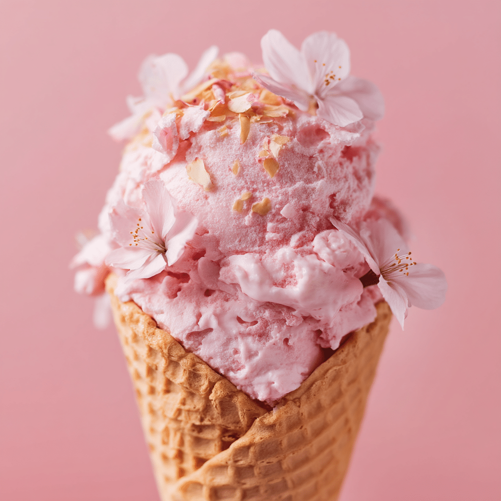Cherry Blossom Ice Cream Is a Real Treat