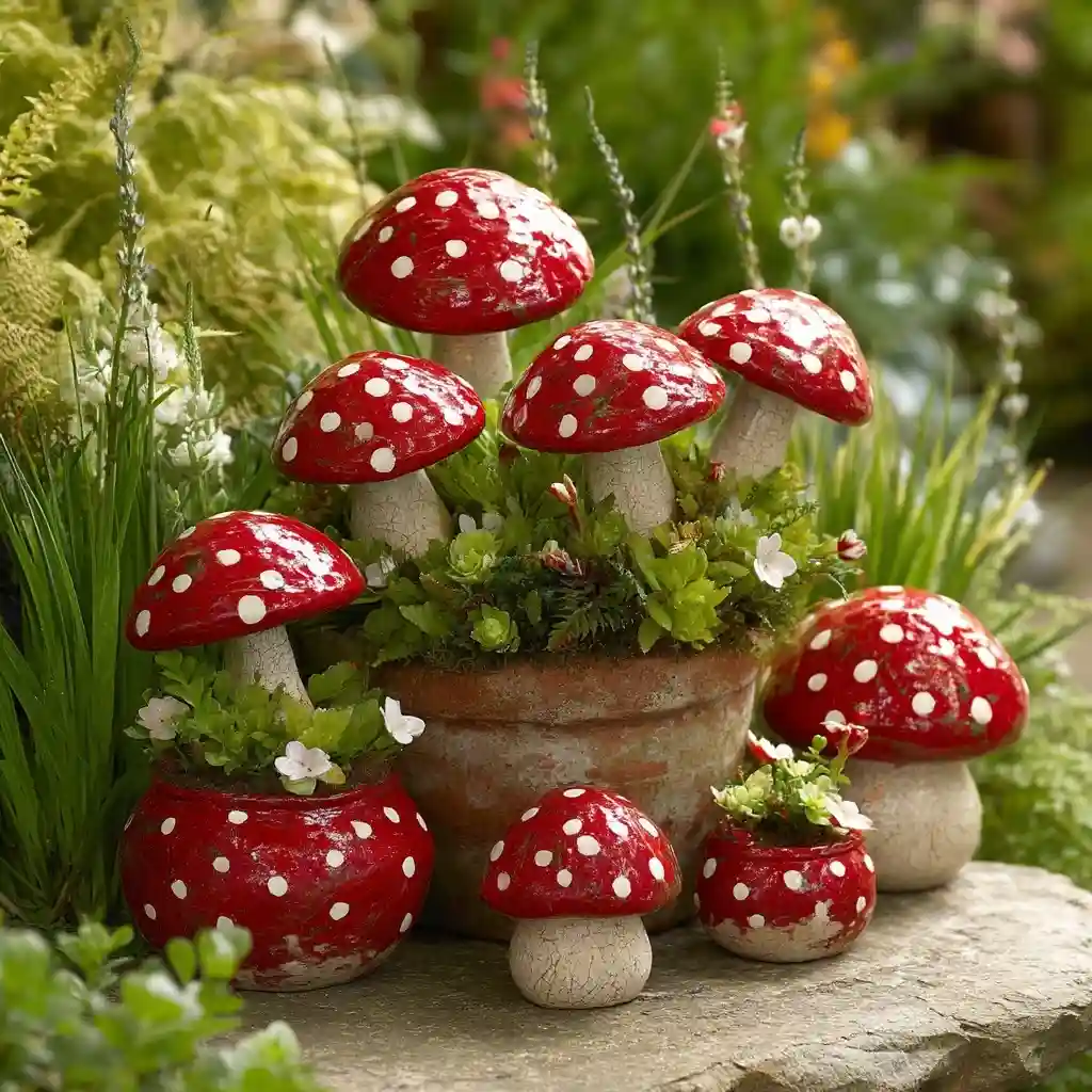 8. Clay Pot Mushrooms