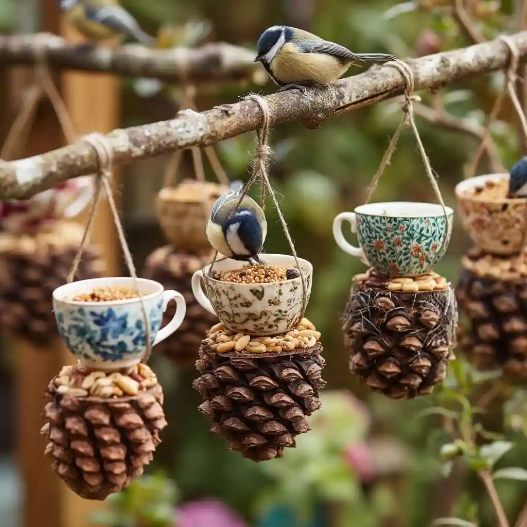 9. Bird Feeders That Are Fun for All Ages