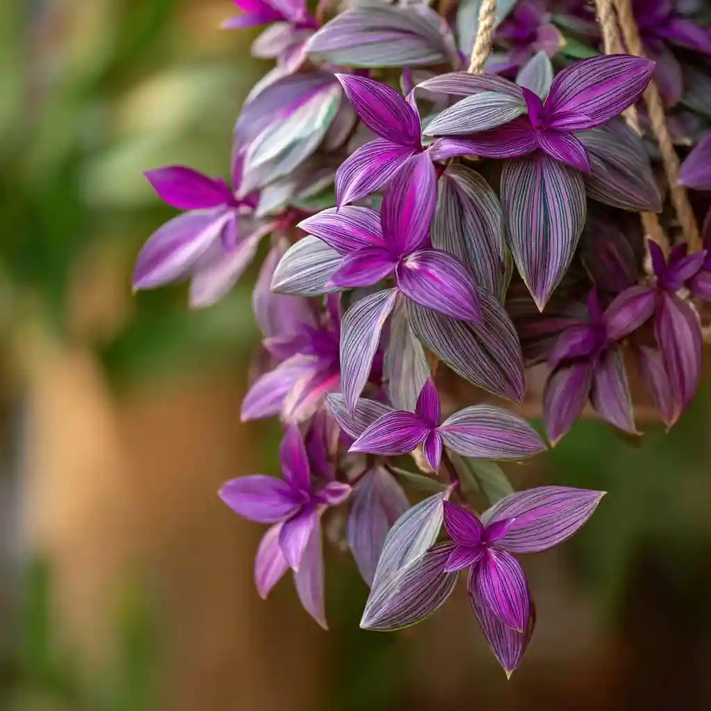 9. Wandering Dude (Tradescantia zebrina)