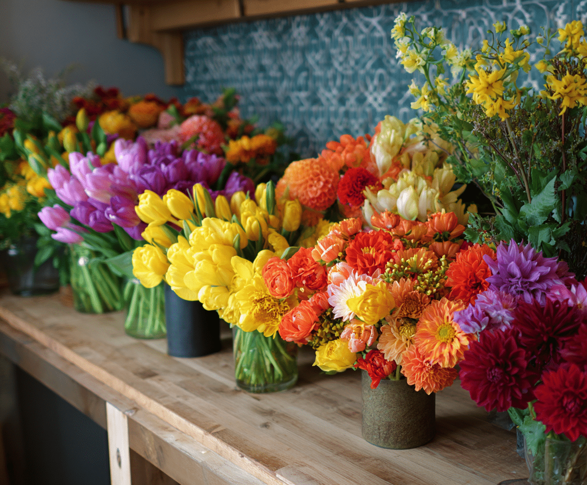 10 Flower Arrangements for Stunning Home Decor