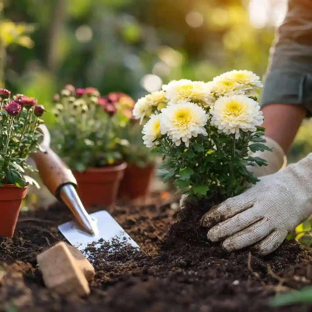 How to Plant Mums