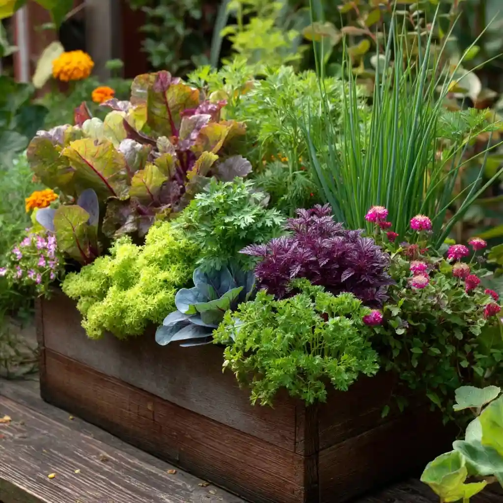 Sneak Edibles into Ornamental Containers
