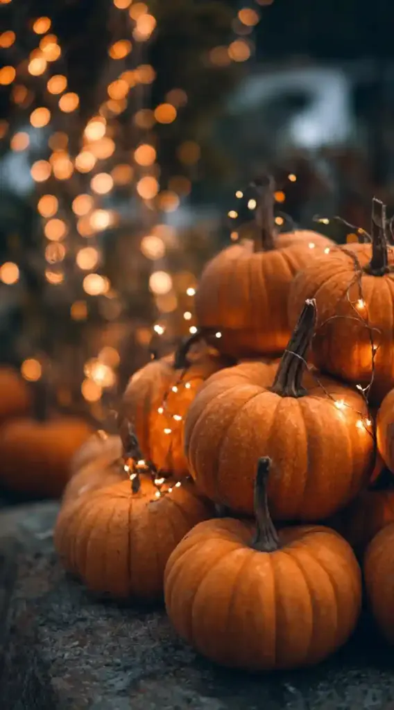 Whimsical Pumpkins, Acorns, and Woodland Creatures
