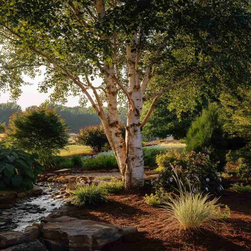 Planting and Care  birch tree