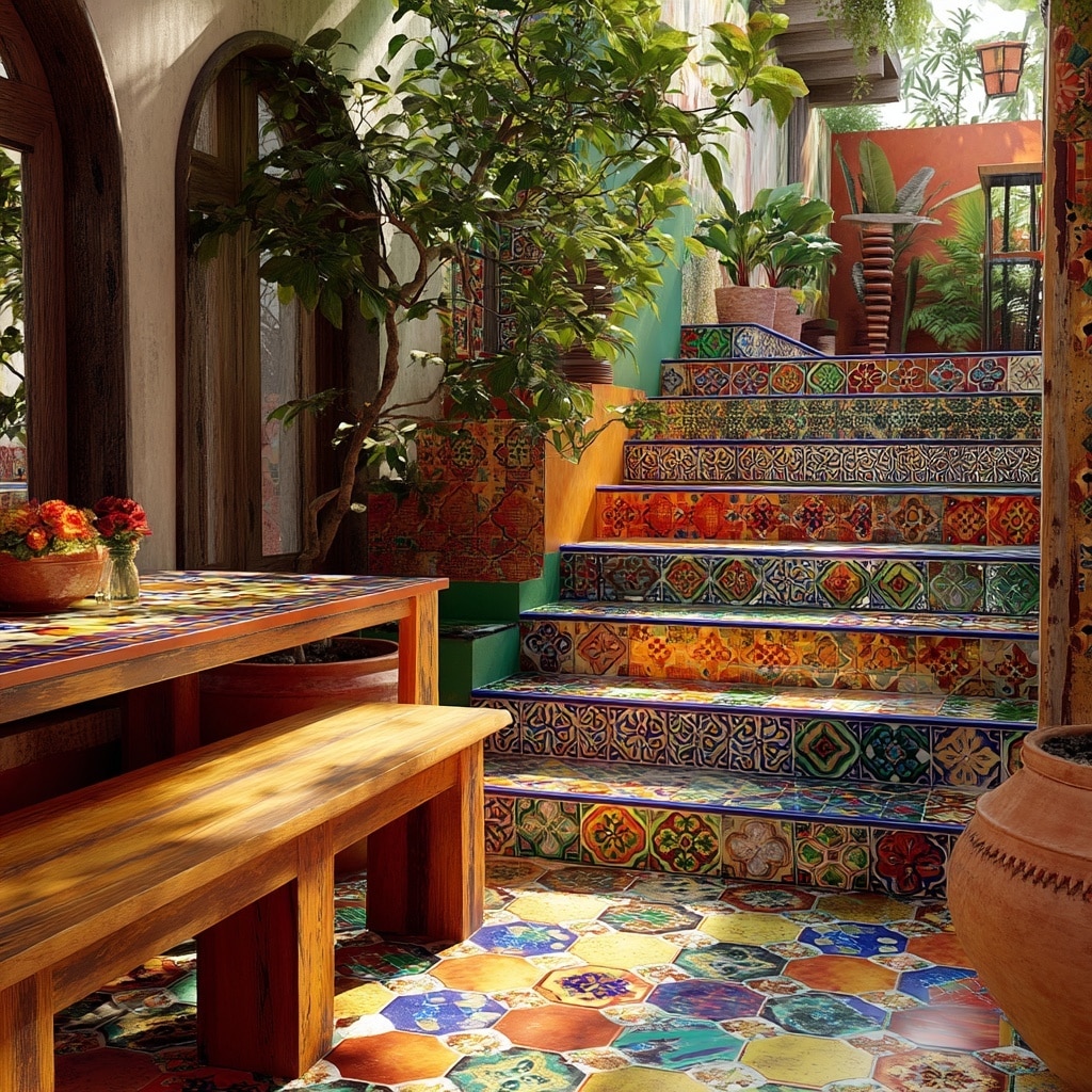 Choose Bold, Colorful Tiles