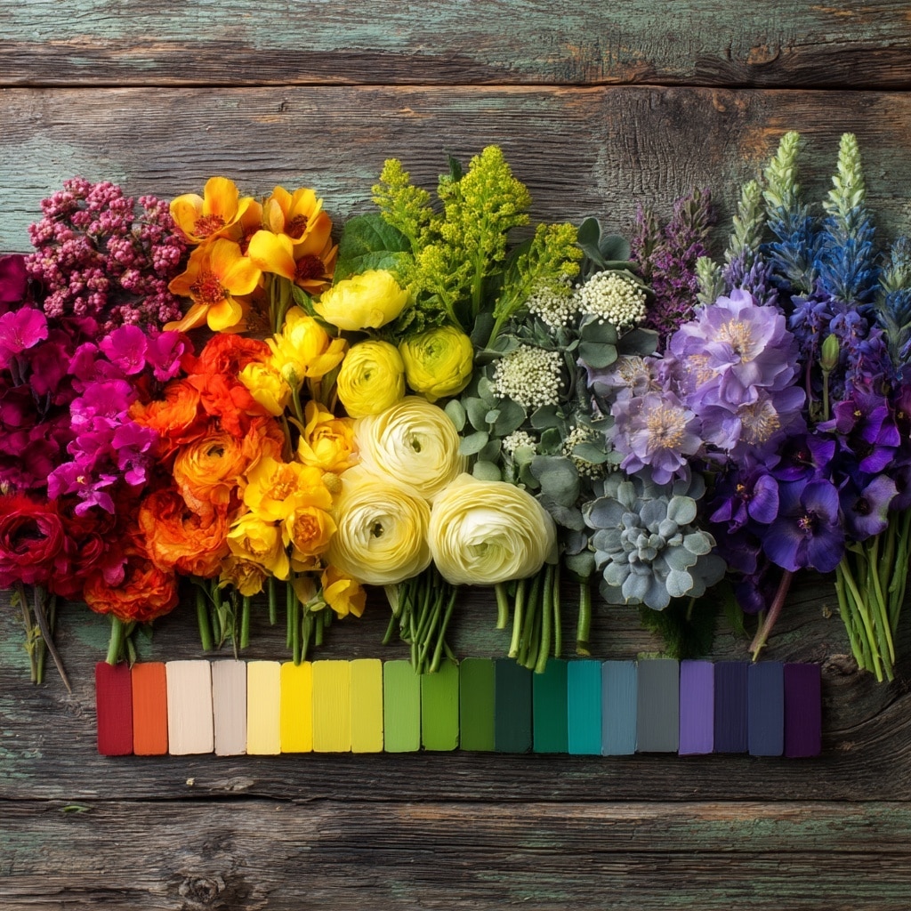 Choose Your Flower Arrangement Style and Color Scheme