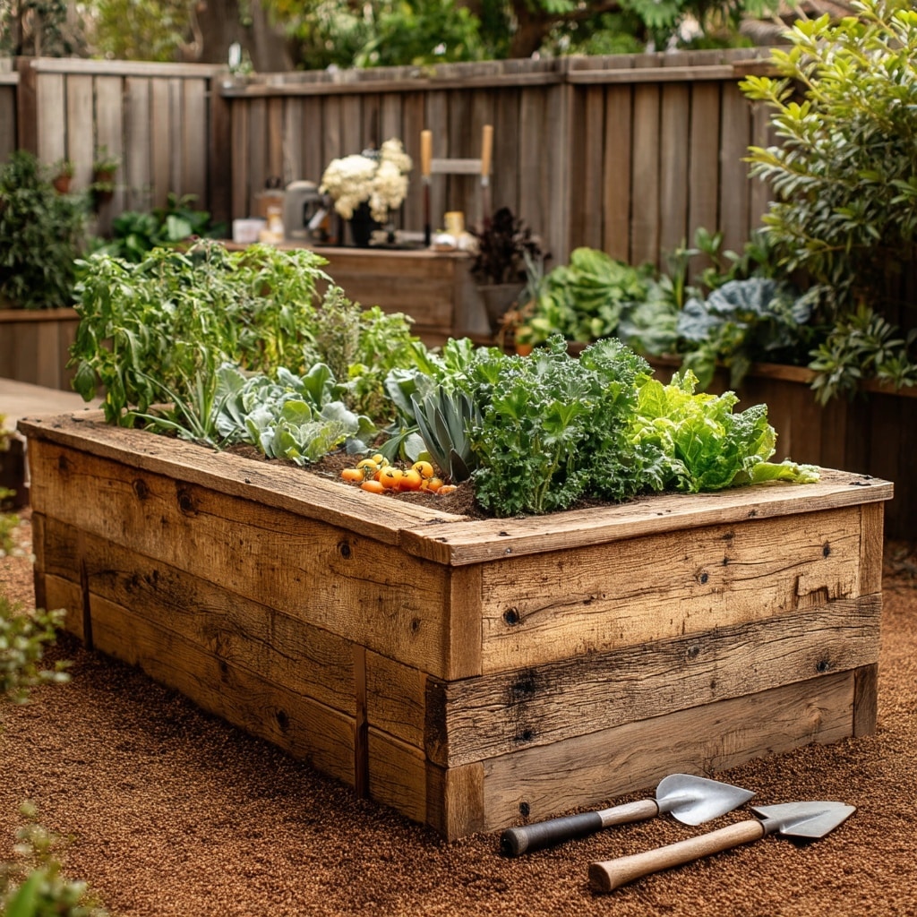  DIY Raised Garden Bed – Cedar