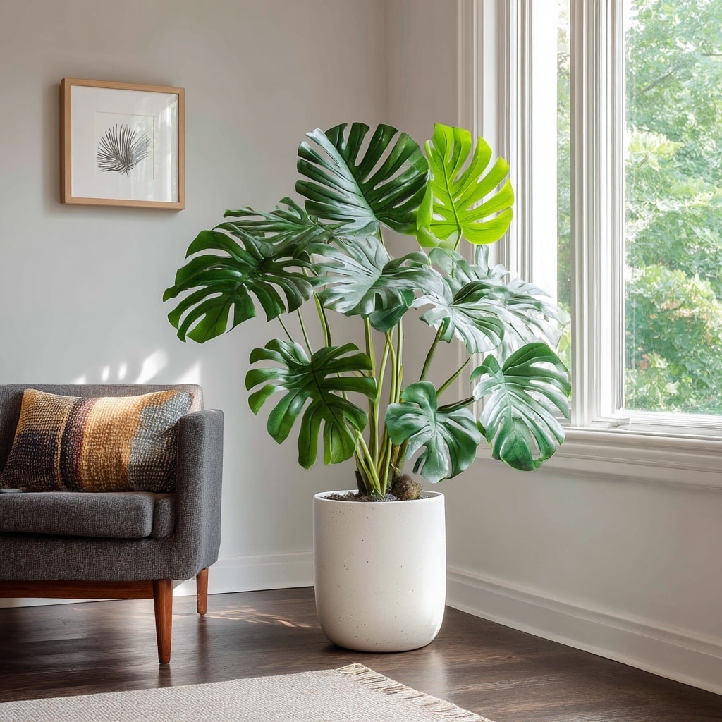. Monstera Deliciosa – The Statement Maker