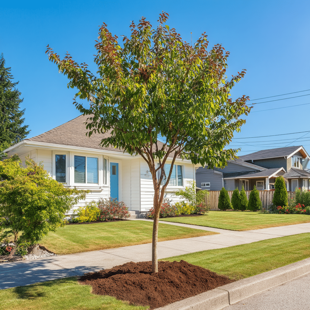 4 Easy Front Yard Landscaping Ideas for Instant Curb Appeal 2 Plant a Tree for Instant Impact