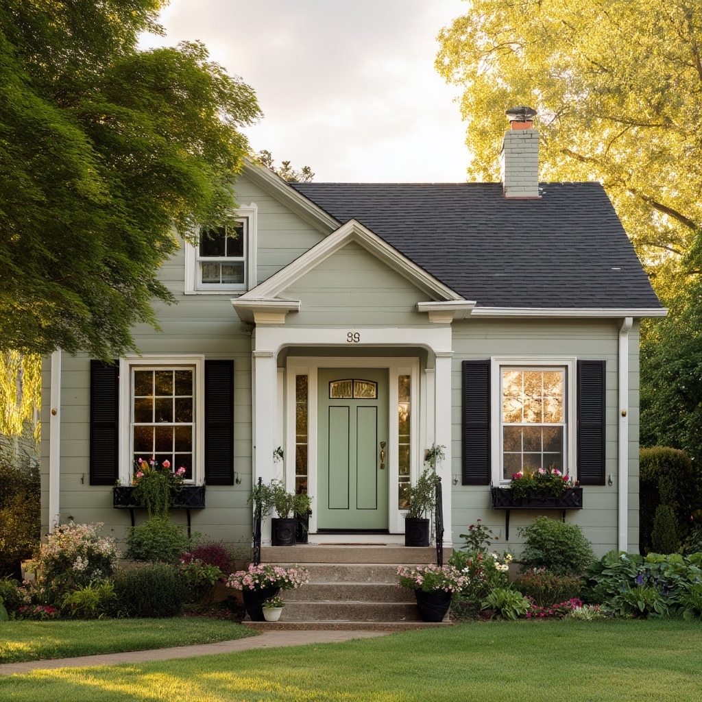  Refresh Your Entry with a Painted Front Door
