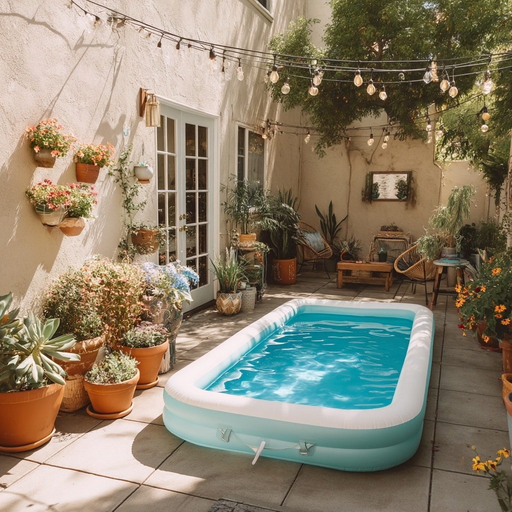 Set Up a Temporary Pool for Instant Relaxation
