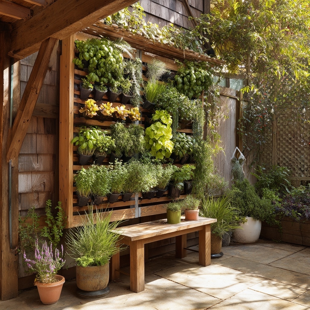 Try Vertical Gardening