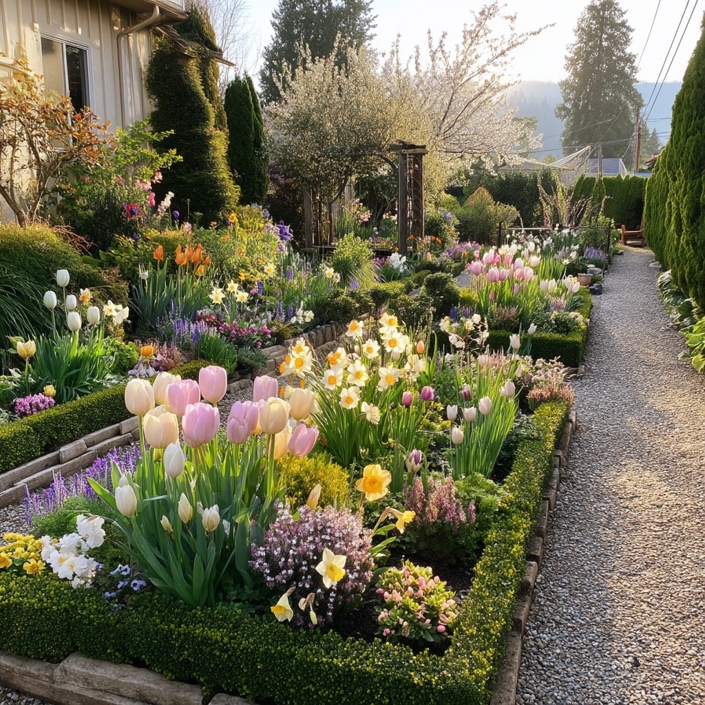  Welcome Spring with Colorful Layers