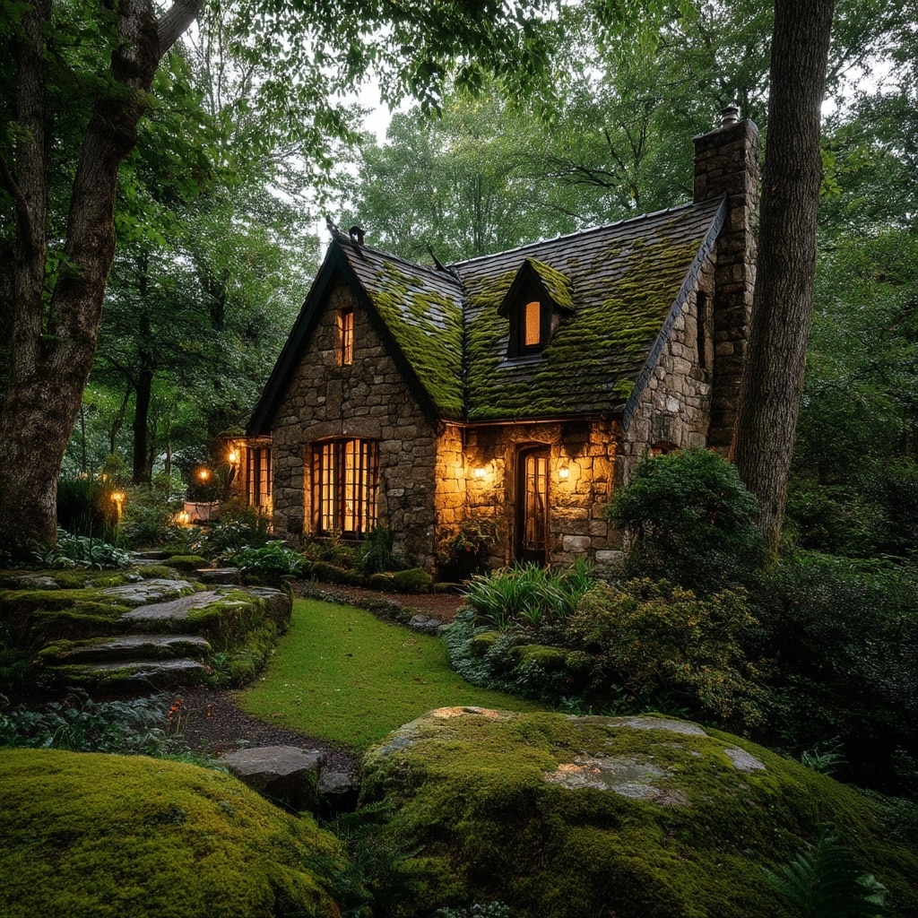 Whispers of the Enchanted – A Moss-Covered Retreat