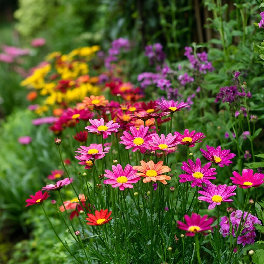 Painted Daisy (Tanacetum coccineum)