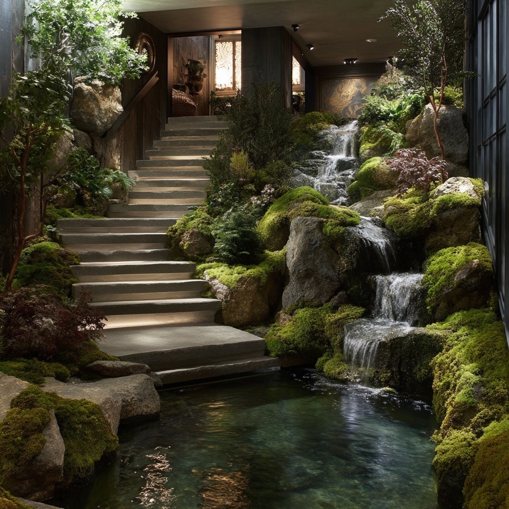Staircase Pond Feature