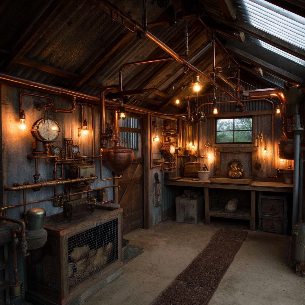 19+ Hilarious Chicken Coop Ideas for Backyard Fun 14 Steampunk Sanctuary