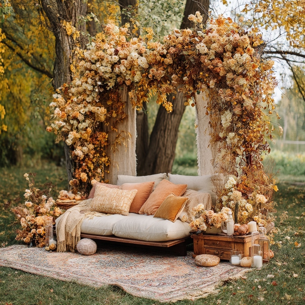  Fall Foliage as Floral Decor