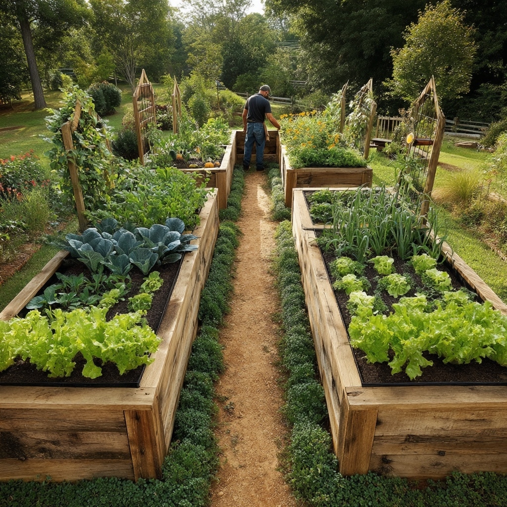 14 Creative Raised Garden Beds Layout Ideas 15 U-Shaped Raised Garden Beds