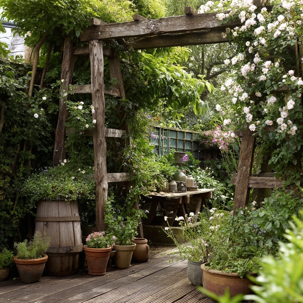 15 Budget Backyard Ideas for a Stylish Makeover 16 DIY Trellis