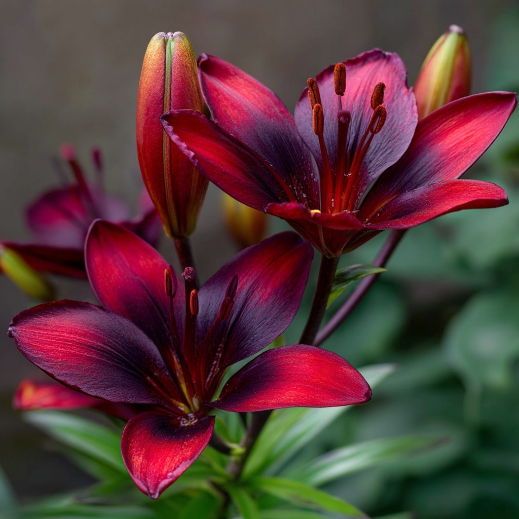 Red Lily